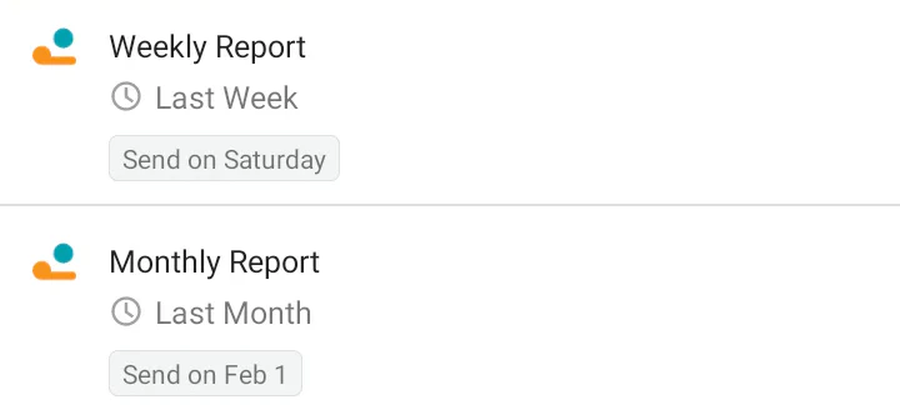 8. Reports